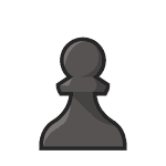 Black's pawn