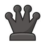 Black's queen
